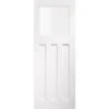 DX Internal White Primed Door With Obscure Glass-1981 X 762 X 35mm (30")