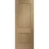 Piacenza Internal Oak Door With Clear Glass-1981 X 762 X 35mm (30")