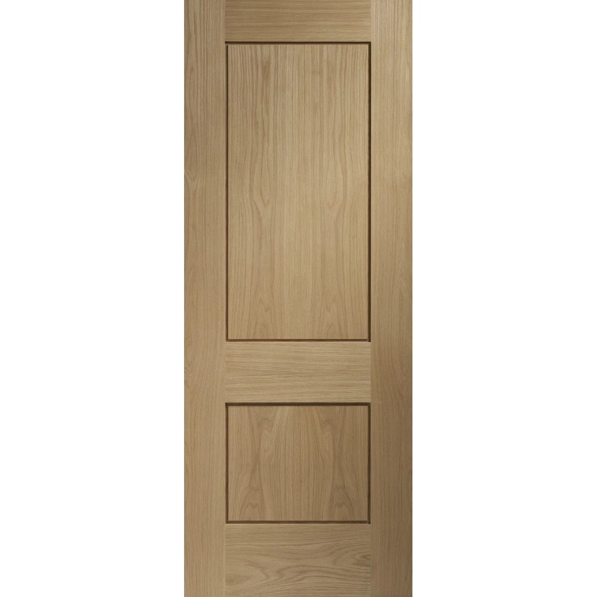 Piacenza Internal Oak Door With Clear Glass-1981 X 762 X 35mm (30")