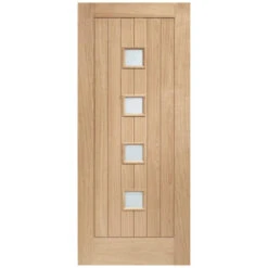 XL Joinery Siena Un-Finished Oak 6P 4L External Glazed Door