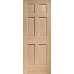 Colonial 6 Panel Internal Oak Door