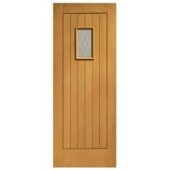 XL Joinery Chancery Pre-Finished Oak 6P 1L External Glazed Door