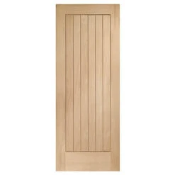 XL Joinery Suffolk Un-Finished Oak 6P Internal Fire Door