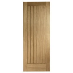 XL Joinery Suffolk Essential Un-Finished Oak 6P Internal Fire Door