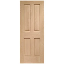 XL Joinery Victorian Un-Finished Oak 4P Internal Door