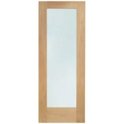 XL Joinery Pattern 10 Un-Finished Oak 1L Double Glazed External Door