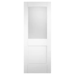 XL Joinery 2XG Tricoya White Primed 1P 1L External Glazed Door