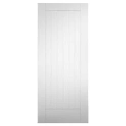 XL Joinery Suffolk White Primed 6P External Door