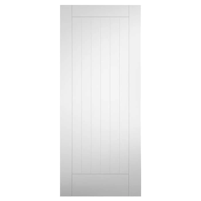 XL Joinery Suffolk White Primed 6P External Door