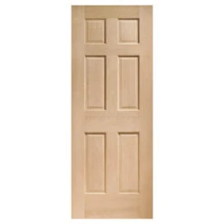 XL Joinery Colonial Un-Finished Oak 6P Internal Fire Door
