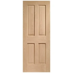 XL Joinery Victorian Pre-Finished Oak 4P Internal Door