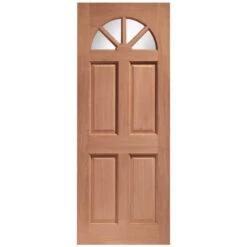 XL Joinery Carolina Un-Finished Hardwood 4P 4L External Unglazed Door