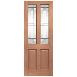 XL Joinery Malton Un-Finished Hardwood 2P 2L External Glazed Door