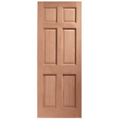 XL Joinery Colonial Un-Finished Hardwood 6P External Door