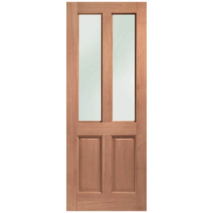 XL Joinery Malton Un-Finished 2P 2L External Obscure Glazed Door
