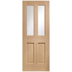 XL Joinery Malton Pre-Finished Oak 2P 2L Internal Glazed Door