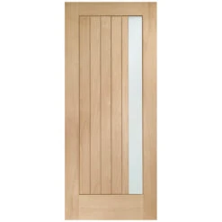 XL Joinery Trieste Un-Finished Oak 4P 1L External Glazed Door