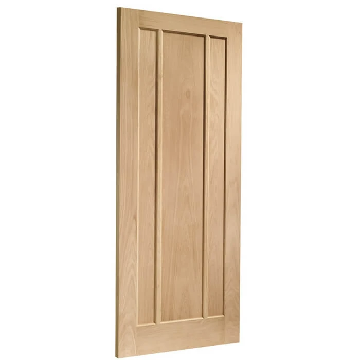 XL Joinery Worcester Un-Finished Oak 3P Internal Fire Door - Image 5