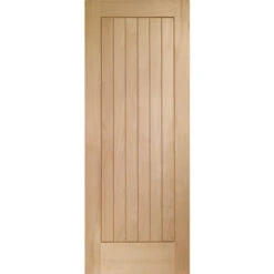 XL Joinery Suffolk Un-Finished Oak 6P External Door