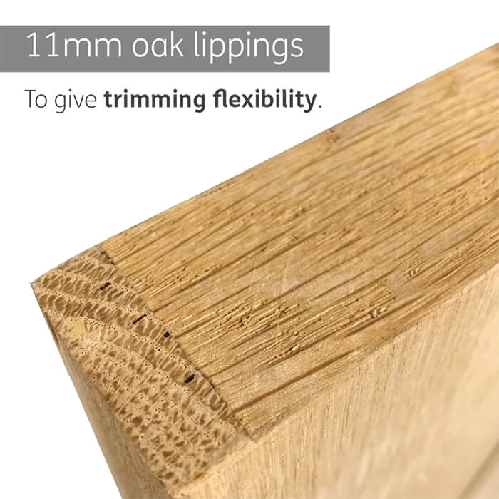 XL Joinery Pattern 10 Pre-Finished Oak 1P Internal Door - Image 4