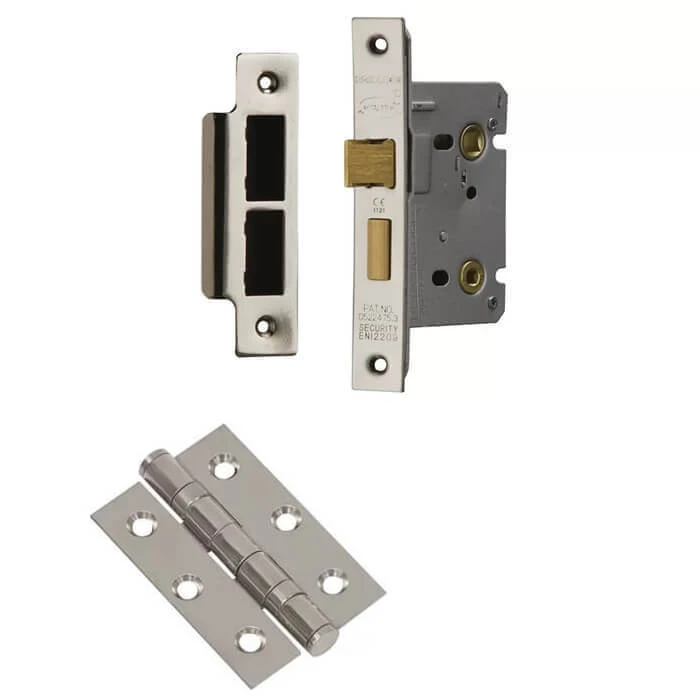 XL Joinery Weser Round Rose Bathroom Fire Handle Pack - Image 2