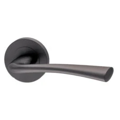XL Joinery Neva Round Rose Fire Door Handle Pack