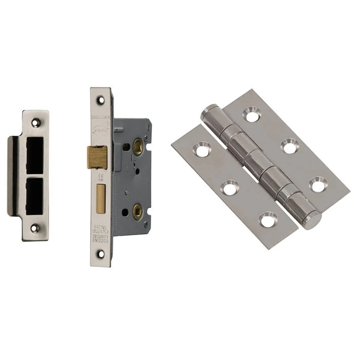 XL Joinery Neva Latch Plate Fire Handle Door Pack - Image 2