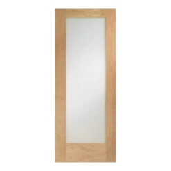 XL Joinery Pattern 10 Pre-Finished Oak 1L Clear Glazed Internal Door