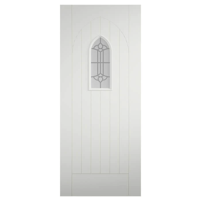XL Joinery Tricoya Westminster Painted Signal White 6P 1L External Glazed Door