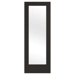 XL Joinery Pattern 10 Painted Cosmos 1L Internal Clear Glazed Fire Door