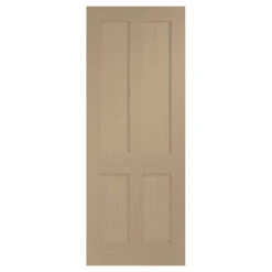 XL-Joinery Victorian Shaker Latte Oak 4P Internal Fire Door