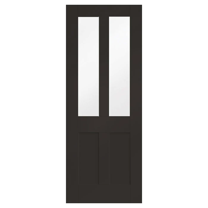 XL Joinery Malton Shaker Painted Cosmos 2P 2L Internal Glazed Door