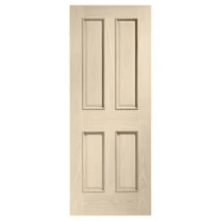 XL Joinery Victorian Blanco Oak 4P With Raised Moulding Internal Fire Door