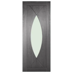 XL Joinery Pesaro Americano Oak 4P 1L Internal Glazed Fire Door