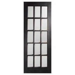 XL Joinery SA77 Americano Oak 15L Internal Glazed Door