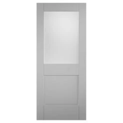 XL Joinery Tricoya 2XG Painted Telegrey 4 1P 1L External Glazed Door