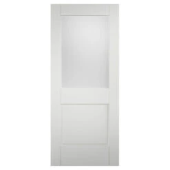XL Joinery Tricoya 2XG Painted Signal White 1P 1L External Glazed Door