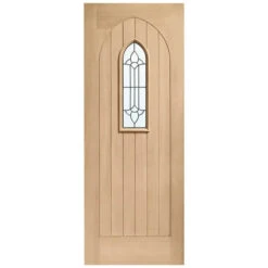 XL Joinery Westminster Un-Finished Oak 6P 1L External Glazed Door