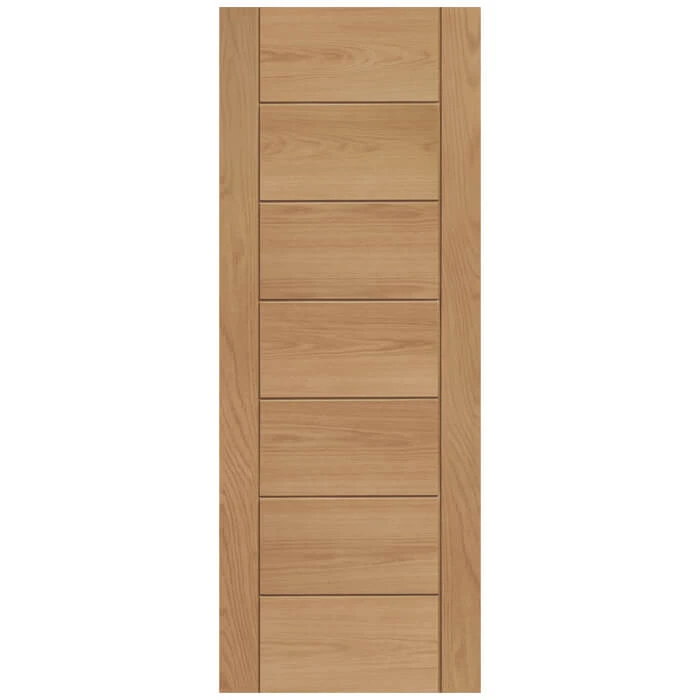 XL Joinery Palermo Essential Pre-Finished Oak 7P Internal Fire Door