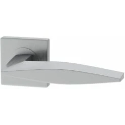 Mezen MSB Lever / Square Rose T/R Bathroom Handle Pack (65)-65mm Latch - MEZENBP65