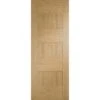 Perugia Pre-finished Oak Fire Door