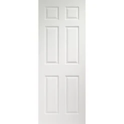 Colonist 6 Panel Internal White Moulded Door