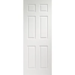 Colonist 6 Panel Internal Pre-Finished White Moulded Door