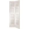 Shaker 4 Panel Bi-Fold Internal White Primed Door