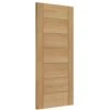 XL Joinery Palermo Essential Ladder Fully Finished Oak FD30 Fire Door