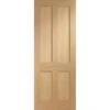 XL Joinery Victorian Shaker 4 Panel Internal Oak Door 1981 X 762 X 35mm - INTOVICSHA30