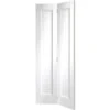XL Joinery Pattern 10 White Primed Internal Bi-fold Door - 1981mm X 762mm (78 Inch X 30 Inch)