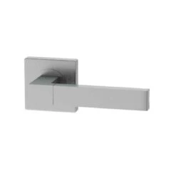 XL Joinery Kama MSB Lever / Square Rose T/R Bathroom Handle Pack (75)-75mm Latch - KAMABP75
