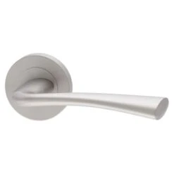 XL Joinery Struma PNP Lever / Round Rose T/R Bathroom Handle Pack (65)-65mm Latch - STRUMABP65