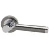 XL Joinery Timis Bathroom Door Handle Pack With Lock-65mm Latch - TIMISBP65